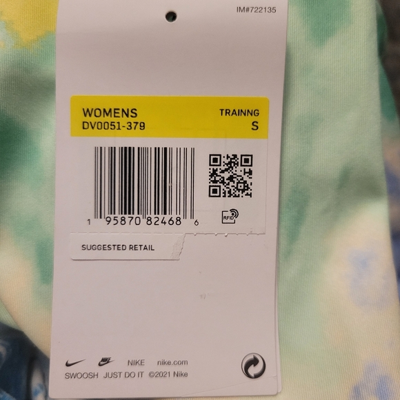Nike Women's Tie-Dye Training Pants Size S NWT - Picture 6 of 7